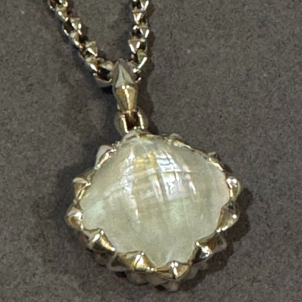 Authentic Stephen Webster piece is a "Super Stud" pendant necklace